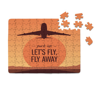 Let’s Fly Away Printed Puzzles