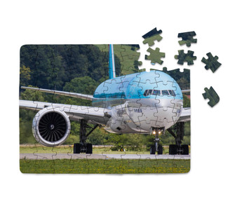 Face to Face with Korean Airlines Boeing 777 Printed Puzzles