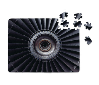 Real Jet Engine Printed Puzzles