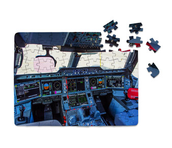 Airbus A350 Cockpit Printed Puzzles