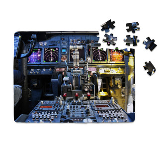 Boeing 737 Cockpit Printed Puzzles