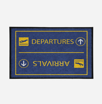 Arrival & Departures 7 Designed Door Mats