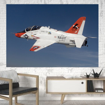 US Navy Training Jet Printed Canvas Posters (1 Piece)