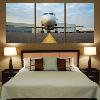 Face to Face with Beautiful Jet Printed Canvas Posters (3 Pieces)