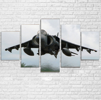 Departing Super Fighter Jet Printed Multiple Canvas Poster