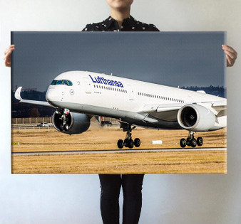 Lufthansa's A350 Printed Posters