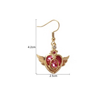 winged heart earrings