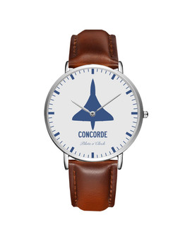 Concorde Leather Strap Watches