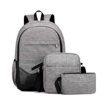 IPRee® 3Pcs/set Backpack Waterproof Oxford School Bag Handbag Laptop Bag Outdoor Travel