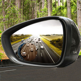 RUNDONG Car Mirror Blind Spot Mirror Wide Angle Round Convex 360 Degree for Parking Rear View Mrror