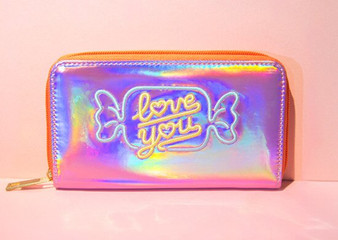 Love You Hologram Wallet