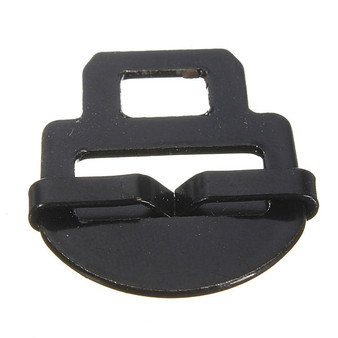 Clip Chin Strap Quick Release Buckle For Motorcycle Helmet Black Red