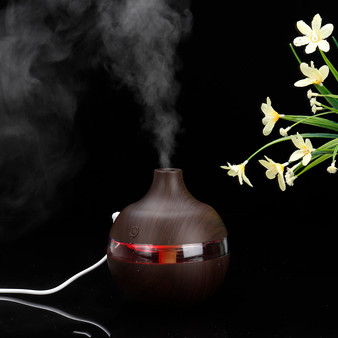 300ml 7 Color Night Lights Essential Oil Diffuser