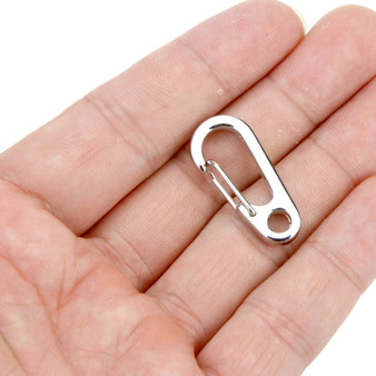 26mm Alloy Mini Carabiner Snap Hook Keychain Hanging Buckle EDC Tool