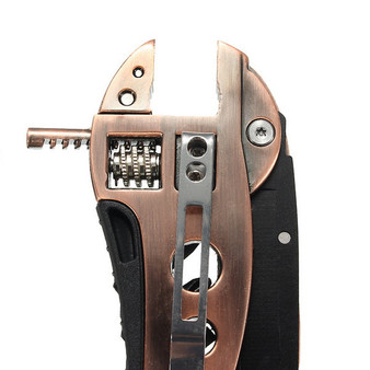 DANIU Bronzed Multitool Adjustable Wrench Jaw+Screwdriver+Pliers Multitool Set