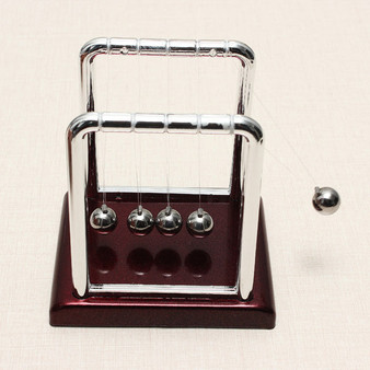 STEM Small Size Newton's Cradle Steel Balance Ball Physics Pendulum Toys