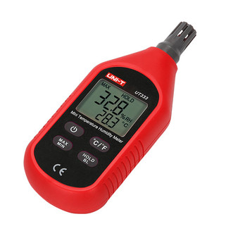 UNI-T UT333 Mini LCD Digital Thermometer Hygrometer Air Temperature and Humidity Meter Moisture Meter