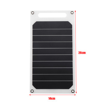 Excellway® 5V 10W Portable Solar Panel Slim & Light USB Charger Charging Power Bank Pad