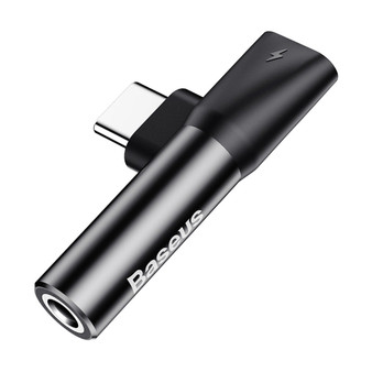 Baseus 2 in 1 Metal Type-c to Type-c Charging 3.5mm Audio Jack Adapter Converter for Xiaomi Huawei