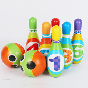 Kids Bowling Play Set Gift Toys Boy Girl Birthday Gift