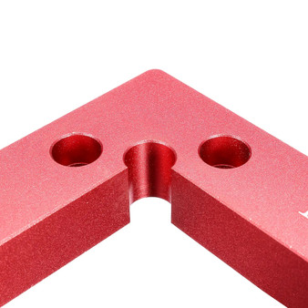 Drillpro 2pcs Aluminum 90 Degree Precision Positioning L Squares Block 100/120/140mm Positioning Right Angle Ruler Clamping Measure Tools