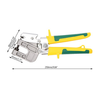 New quality 10inch Handle Stud Crimper Plier Plaster Board Drywall Tool For Fastening Metal Studs