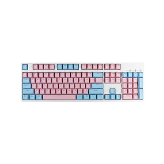 111 Keys Color Matching Keycap Set OEM Profile ABS Two-Color Injection Keycaps for Mechanical Keyboard