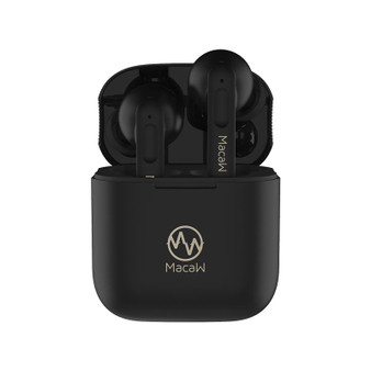 Macaw MT60 TWS Wireless Earbuds bluetooth Earphone ANC Active Noise Cancellation Smart Touch HiFi Stereo Headphone with Mic
