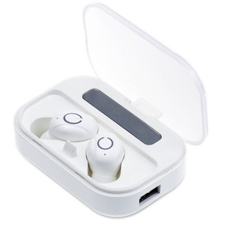 TWS bluetooth 5.0 Earphone Wireless Earbuds 4000mAH Power Bank Stereo Headphone with Mic for iPhone Huawei