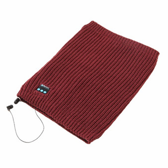 Universal bluetooth Headset Scarf Warm Winter Knitting Music Collar Scarf for iPhone Samsung