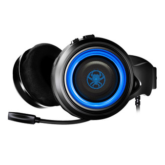 PLEXTONE G600 Gaming Wired Dynamic Headphone+GameDAC Amplifier Stereo Bass LED With Retractable Mic