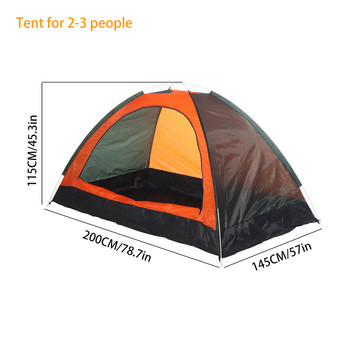 IPRee® 2~3 People Camping Tent Full Automatic Waterproof Windproof Sunshade Canopy Beach Awing Outdoor Travel