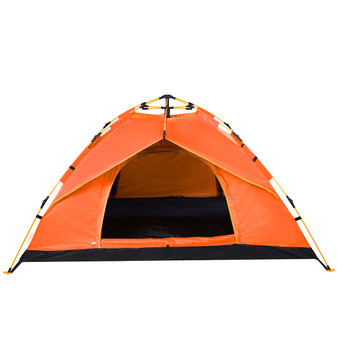 3-4 People Fully Automatic Camping Tent Water Resistant Folding Outdoors Hiking Travel