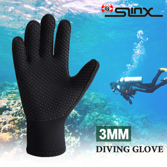 SLINX 3mm Neoprene Scuba Water Swimming Diving Gloves