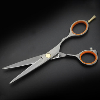 5.5 inch Cutting Thinning Styling Tool Hair Scissors Stainless Steel Salon Hairdressing Shears Regular Flat Teeth Blades