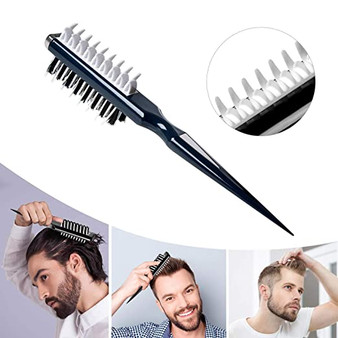 Portable Hair Shark Combing Brush Double Sided Hair Volumizer Comb Multifuncional Combing Brush Hair Styling Tool