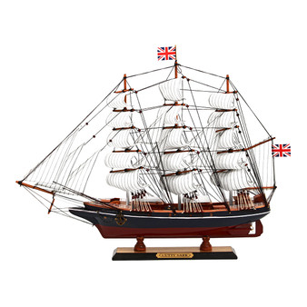 Wooden Nautical CUTTY SARK Sailing Boats Model Sailboat Ship Model Kit Decor 65x12x48cm