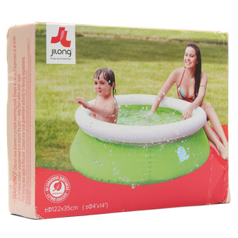 Outdoor Inflatable Swimming Paddling Pool Yard Garden Family Kids Play