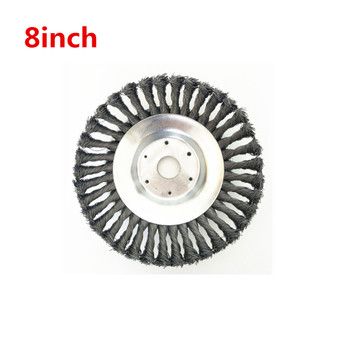 6/8 inch Weed Brush Steel Wire Grout for lawnmower Brush cutter Weed Eater Replacement