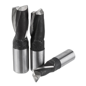 Drillpro 16/17/18/19/20mm Straight Shank End Mill Cutter Keyway Milling Cutter