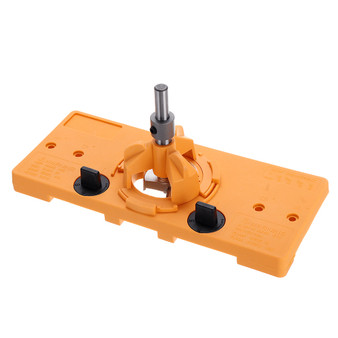 Drillpro Cup Style 35mm Concealed Hinge Jig Set Woodworking Hinge Drill Guide Cabinet Door Installation Hole Locator
