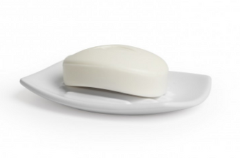 Corsa Soap Dish White by Umbra