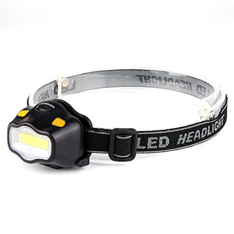 XANES A02 550LM 12 COB LED HeadLamp Ultralight 42g Waterproof Outdoor Camping Hiking Cycling Fishing Light AAA Battery