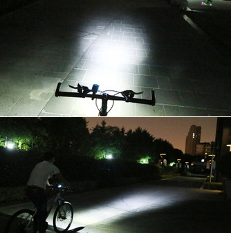 INBIKE 2000 Lumens USB Flashlights Rechargeable  Front Bicycle Bike Handlebar Waterproof Bike Light