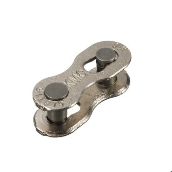 Two Durable Silver Bicycle Chain KMC Magic Buckle of 6-7-8-9-10 Speed Button