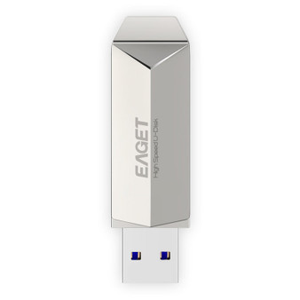 Eaget F70 USB 3.0 128GB Metal USB Flash Drive U Disk Pen Drive 360 Degree Rotation