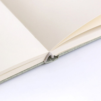 72k 128 Sheets Portable Notebook Blank Paper Linen Cover Diary Memo Sketchbook Office School