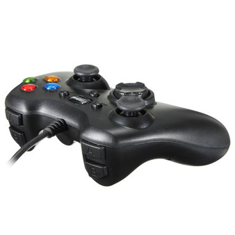 Dual Shock Wired USB Game Controller Joypad for PC