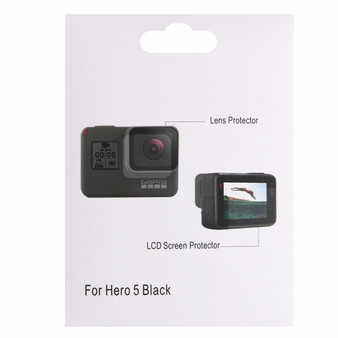 PULUZ Camera Lens Protective Film LCD Dispaly Screen Protector for Gopro Hero 5
