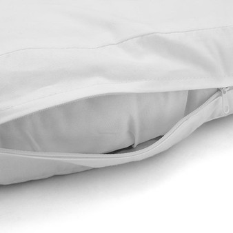 Honana WX-269 U Shape PP Cotton White Pillow Side Sleeper Head Rest Travel Soft Anti Snoring Cushion